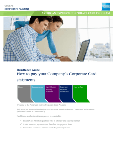 How to Pay - American Express Global Corporate Payments