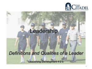 LD 4-2b Leadership