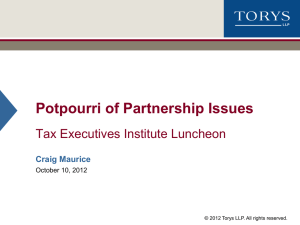 TEI Luncheon - Partnership Potpourri