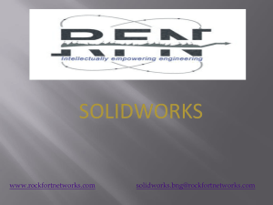 SolidWorks - Rockfortnetworks