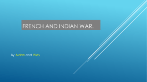 French and Indian War Powerpoint presentations