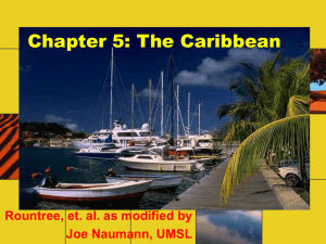 Chapter 5 - the Caribbean