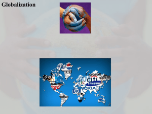 Globalization - White Plains Public Schools