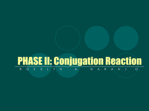 conjugation reaction