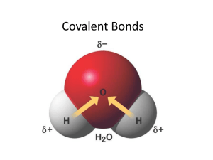 Covalent Bonds ppt