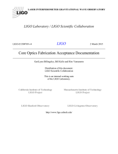 COC Fabrication Acceptance E1300769-v4 - DCC