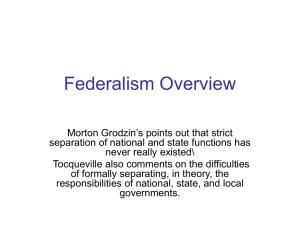 Federalism Overview