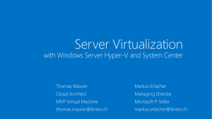 VMWare2HyperV - Microsoft Center