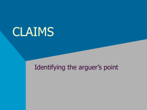 Claims PPT
