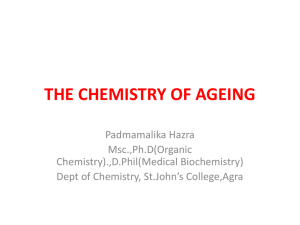 the chemistry of ageing