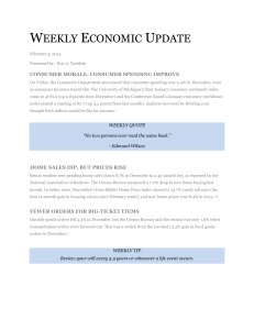 weekly economic update
