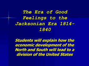 The Age Of Jackson 1824-1840