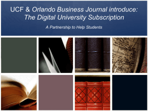 The Digital University Subscription