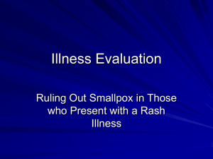 Illness Evaluation