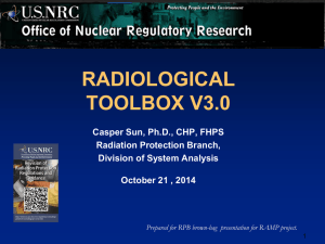 a PDF version of Radiological Toolbox Training Documents