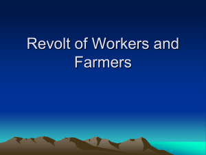 Revolt of Workers and Farmers - Calhoun-Community