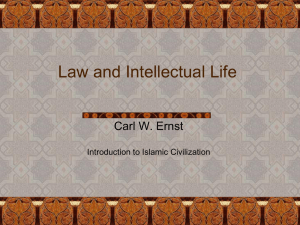 Law and Intellectual Life