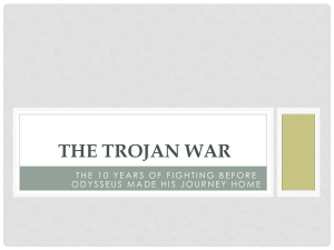 The Trojan War - Brookwood High School