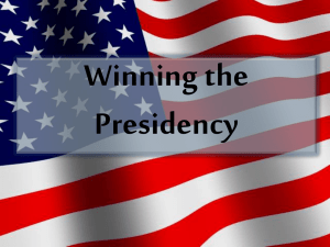 Winning the Presidency