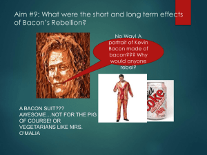 Aim #9 Bacon's Rebellion - Manhasset Public Schools