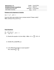 Worksheet 3_ExactEquations_ExistenceofSolution