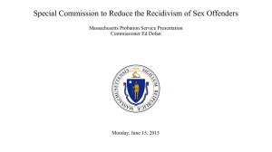 Massachusetts Probation Service Presentation