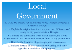 Local Government - Paulding County Schools