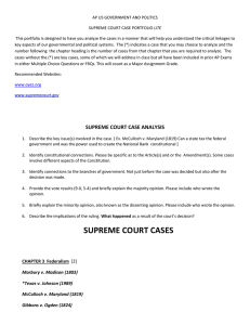 Supreme Court Case Portfolio lite