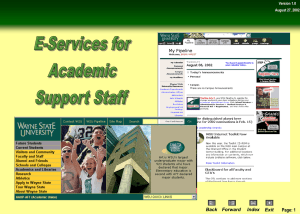 File - WSU's Banner Training Web Site