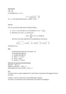 math1010 eigenvectors and eigenvectors