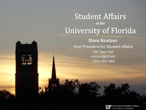 The - University of Florida Student Affairs