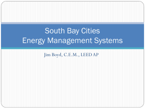 South Bay Cities Energy Management Systems