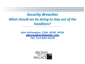 IASA Cybersecurity Breaches