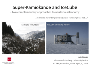 Two Complementary Approaches to Neutrino Physics and