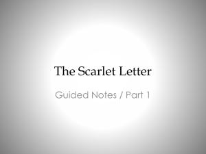 The Scarlet Letter - Doral Academy Preparatory