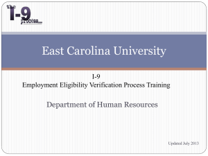 Verifier - East Carolina University
