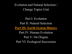 Earth System History PowerPoint Review Game