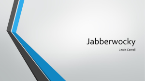 Jabberwocky - WordPress.com