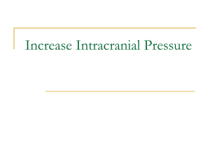 Increase Intracranial Pressure