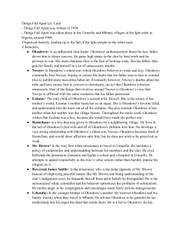 chinua achebes things fall apart the theme of looking for a fixed system of values in the constantly chinua achebes things fall apart the theme of looking for a fixed system of values in the constantly