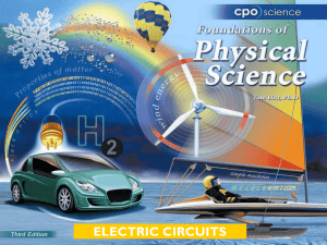 ELECTRIC CIRCUITS Chapter Twenty: Electric
