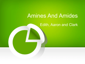 amines amide - TangHua2012-2013