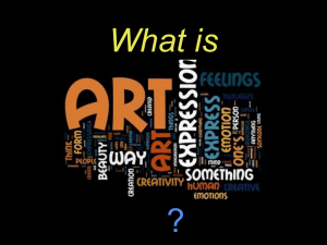 What is Art? - SharpSchool