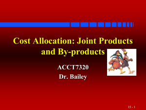 Joint Costs PowerPoint