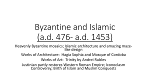 Byzantine and Islamic Art