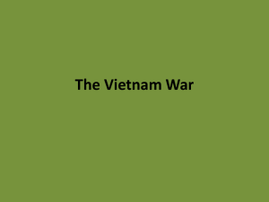 The Vietnam War Background Information