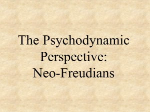 The Psychodynamic Perspective: Neo