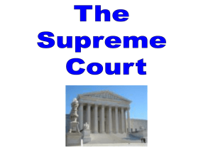 Supreme Court PowerPoint