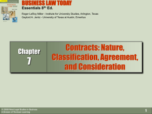 What is a contract?