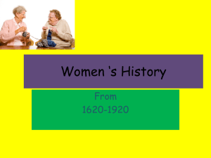 Women's History - Louisiana History